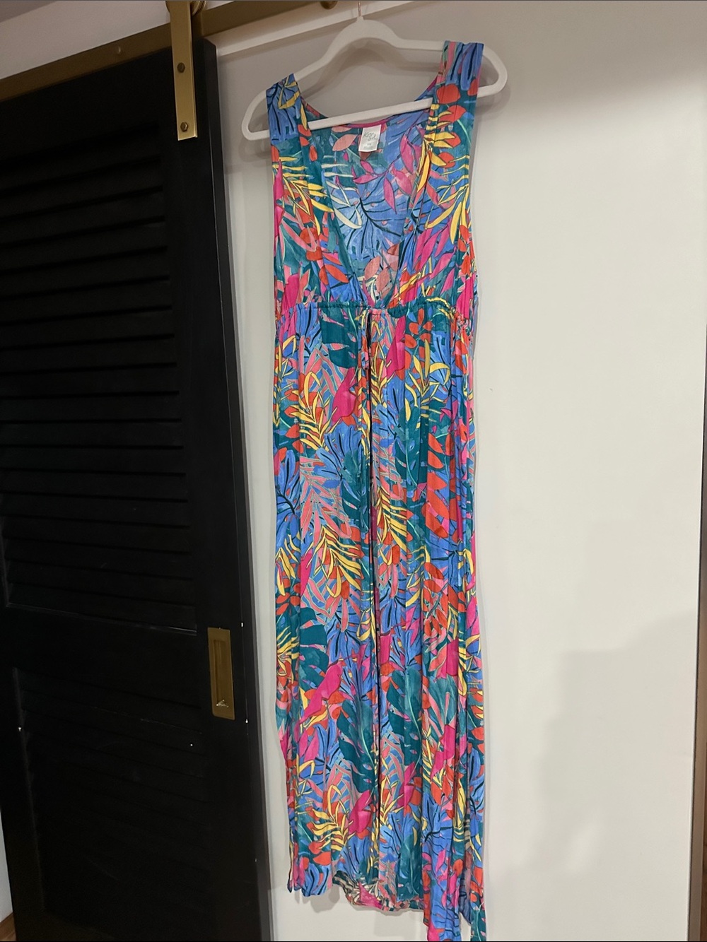Tropical Print Cover-Up in Multicolor
